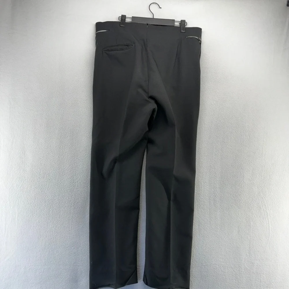 Vintage Band Pants mens 34 Black Tuxedo Adjustable Starbury  Straight Grunge 80s